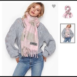 Winter Angel Scarlet Buffalo Check Scarf